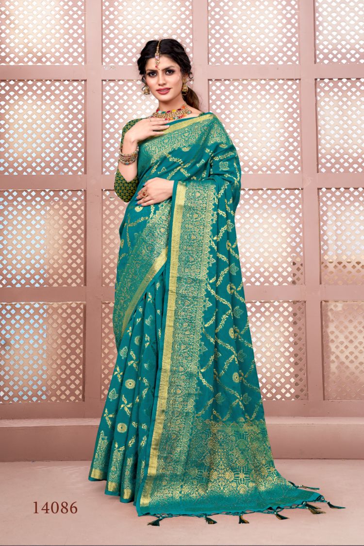 Bunawat Lakme Banarasi Silk Sarees Catalog
